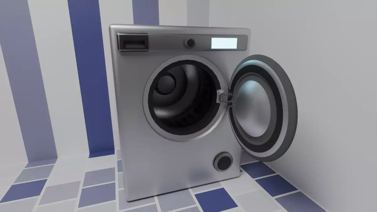 Washing Machine Free 3D model get