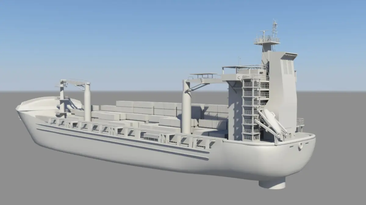 ship 3D model