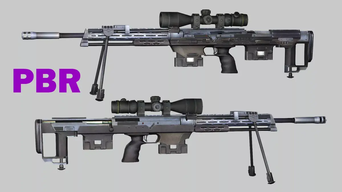 Sniper Denel 3NTW-20 Low-Poly 3D Model Low-poly 3D model purchase