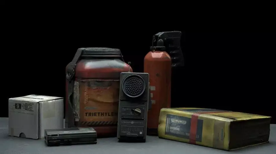 Scifi Prop 3d Scans Pack 1 3D model