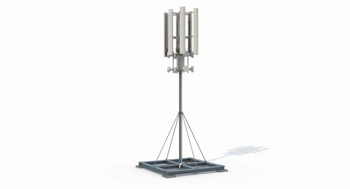 Telecommunication Cell Tower 3 3D model