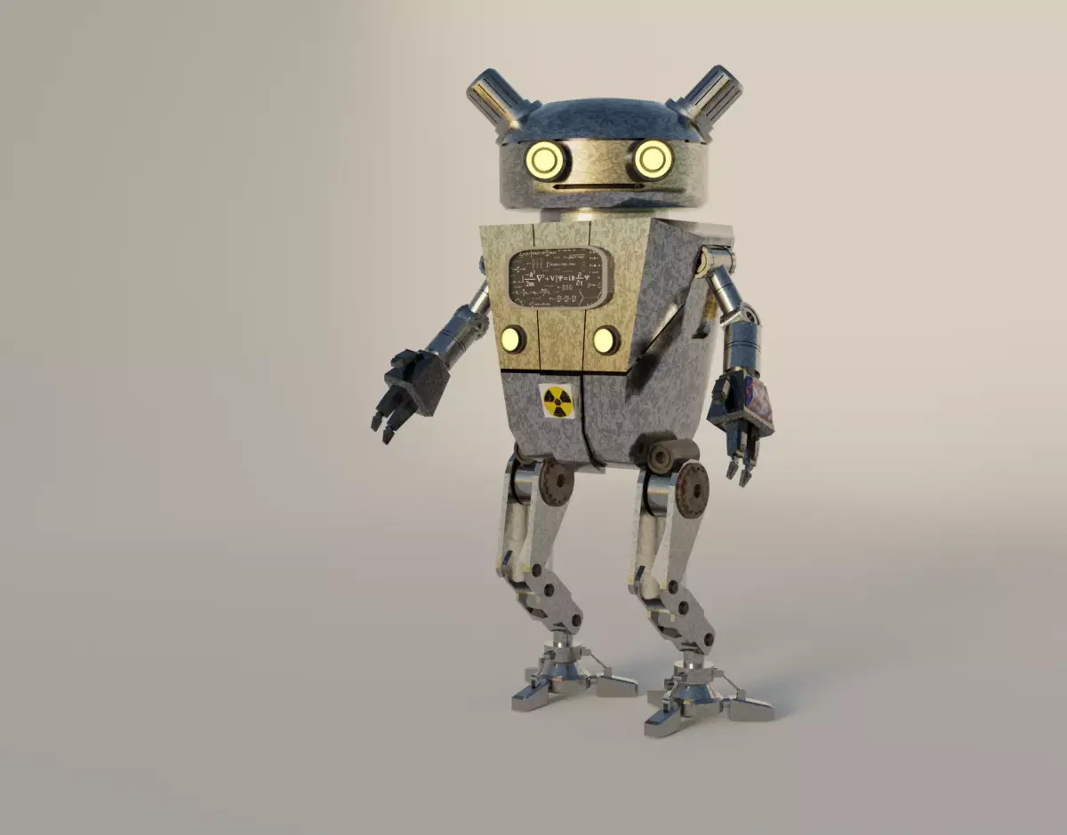 Robot 3D model 89