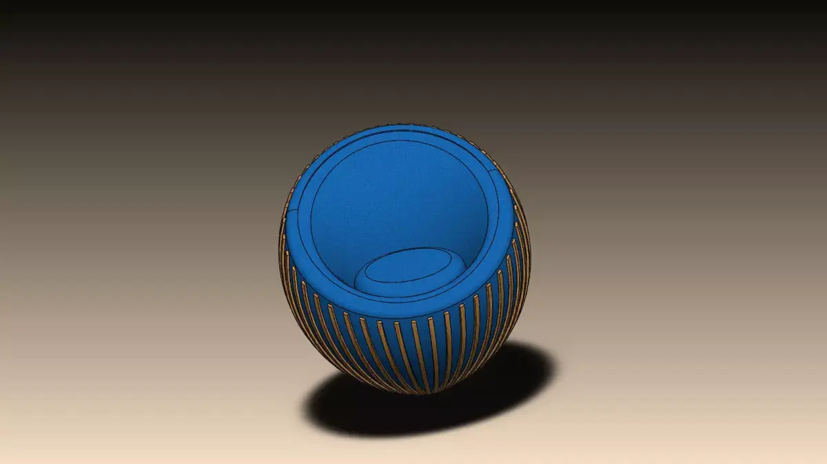 wooden chair Free 3D print model