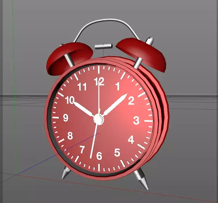 CLOCK alarm Free 3D model purchase