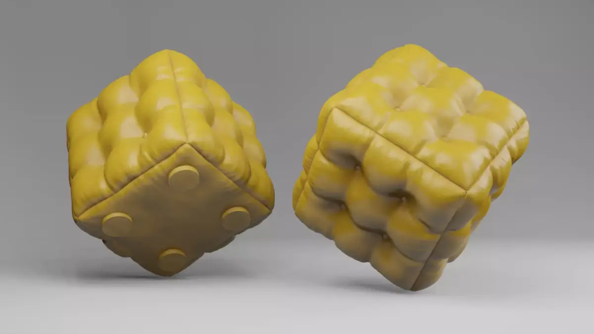 pouf chair Free 3D model