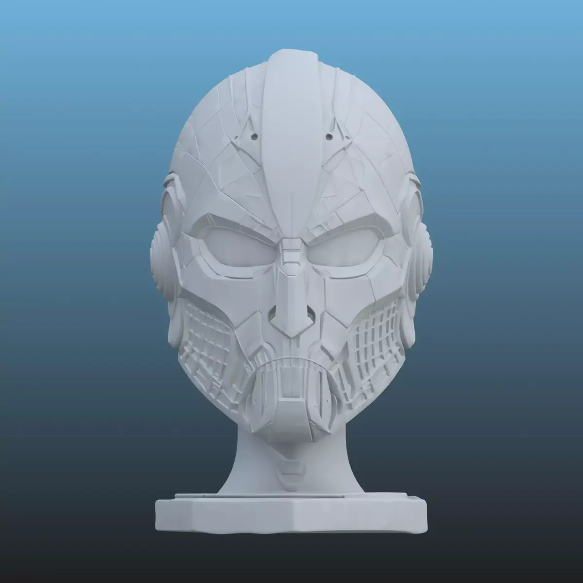 Cyber-Sentinel Bust PM-102 3D print model