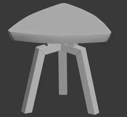 Coffee Stool Free 3D model