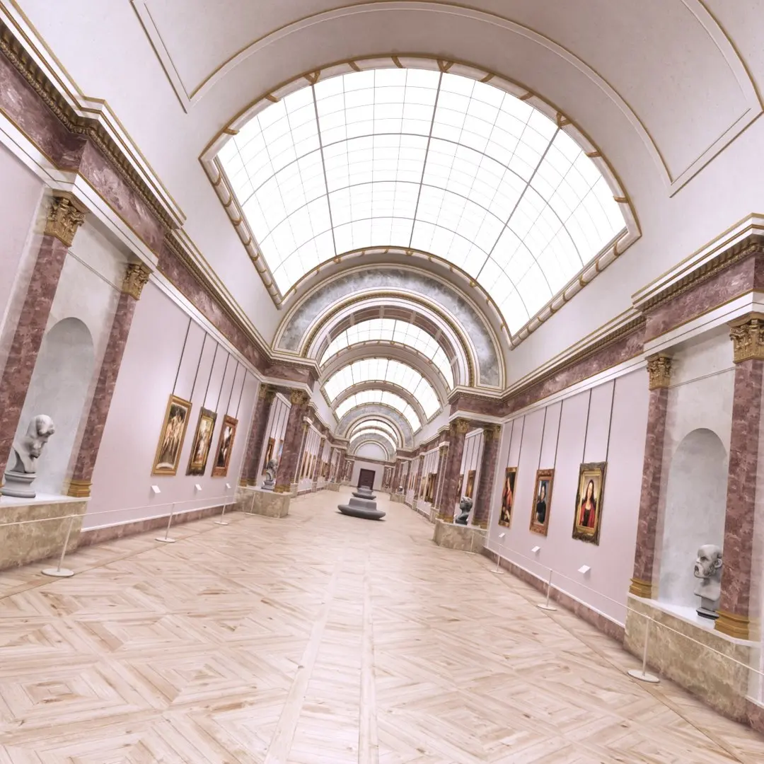 Art Gallery 7 3D model purchase
