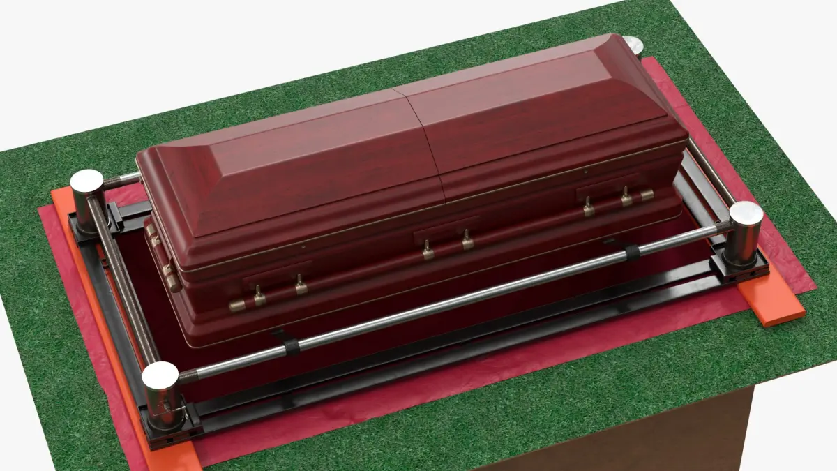 Burial Lowering Mechanism 3D model