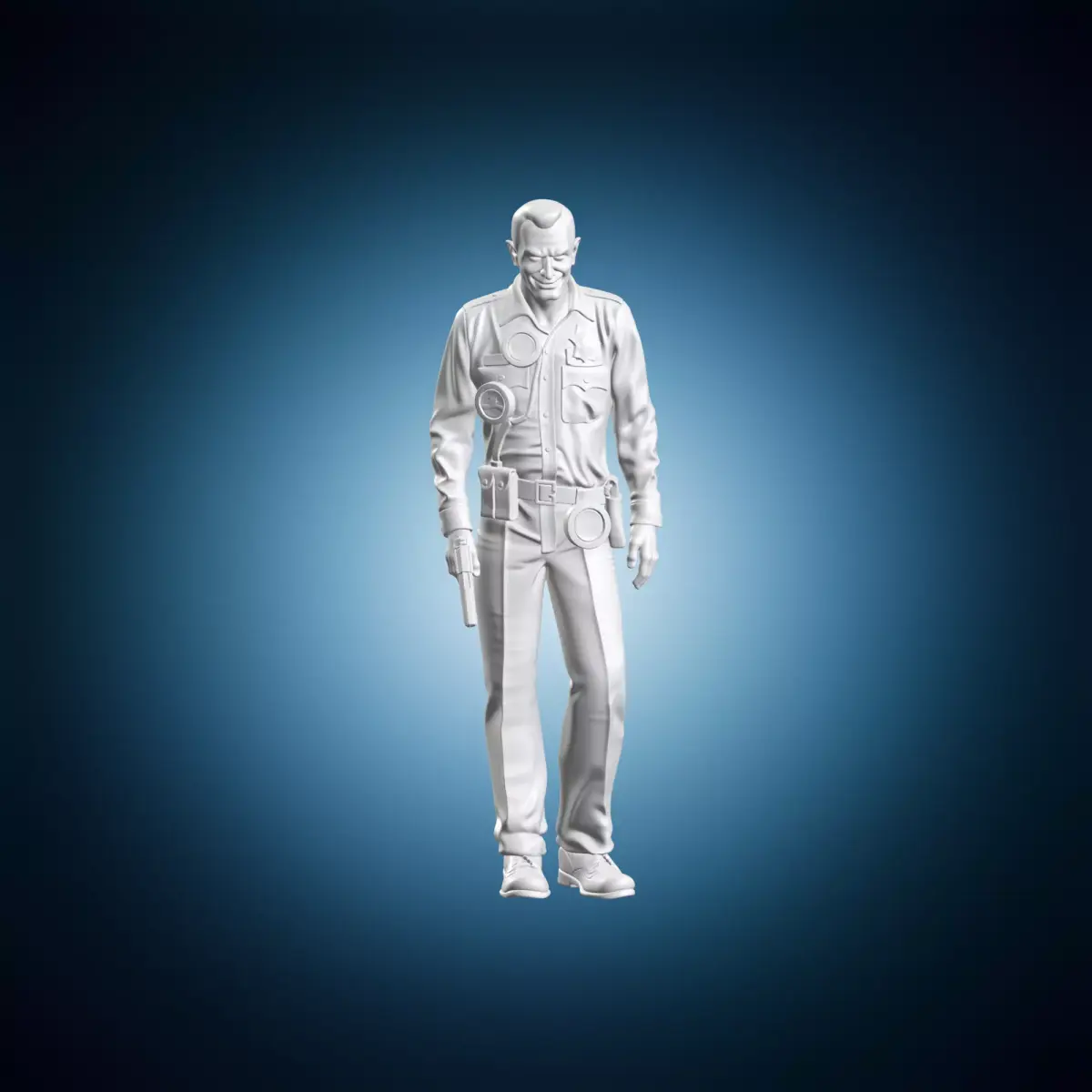Terminator T-1000 Police Officer 3D print model