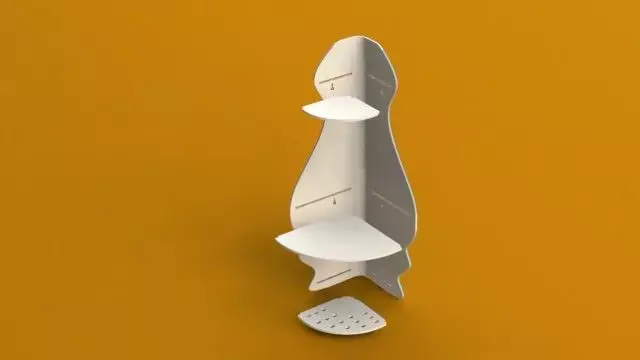 Shower shelf asm Free 3D model
