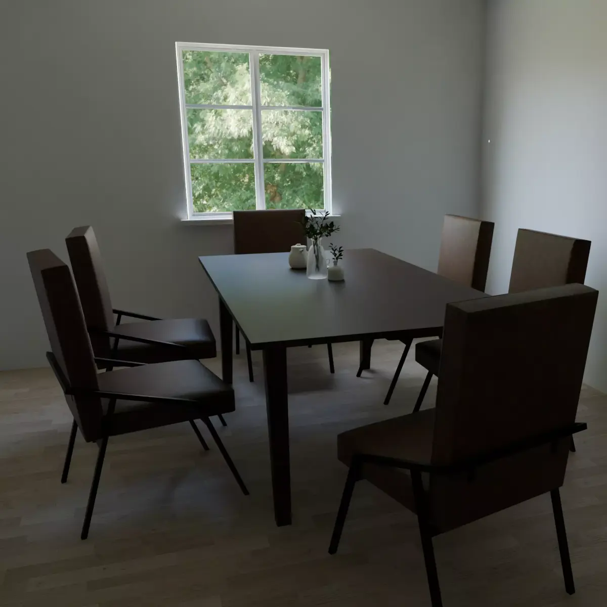 Dining Set ASHLEY Zumbado 3D model