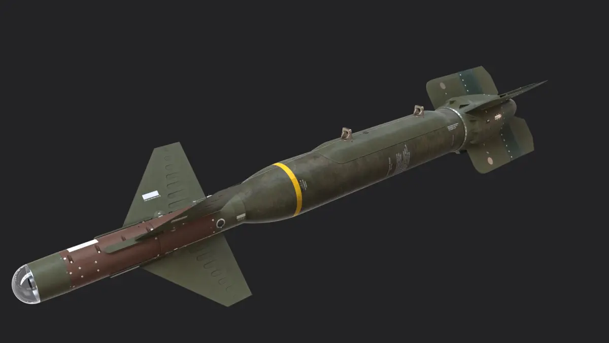 GBU-24B Paveway III BLU-109 3D model