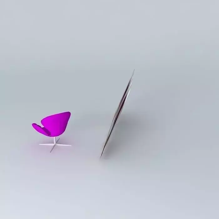 Bene Furniture Swan Chair Free 3D model
