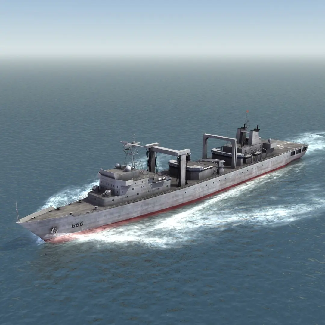 Type 903 Replenishment Ship 3D model