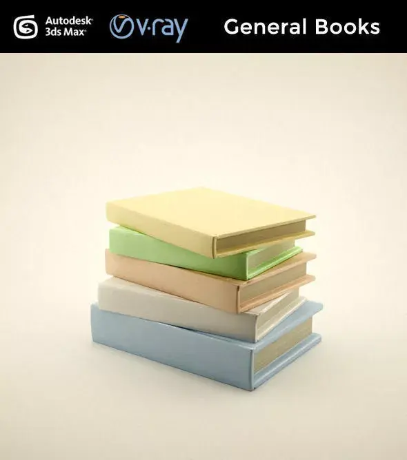General Books Free 3D model