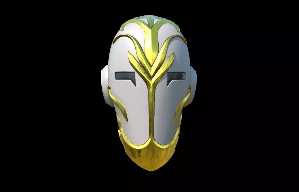 Jedi Temple Guard Mask 3d digital download 3D print model