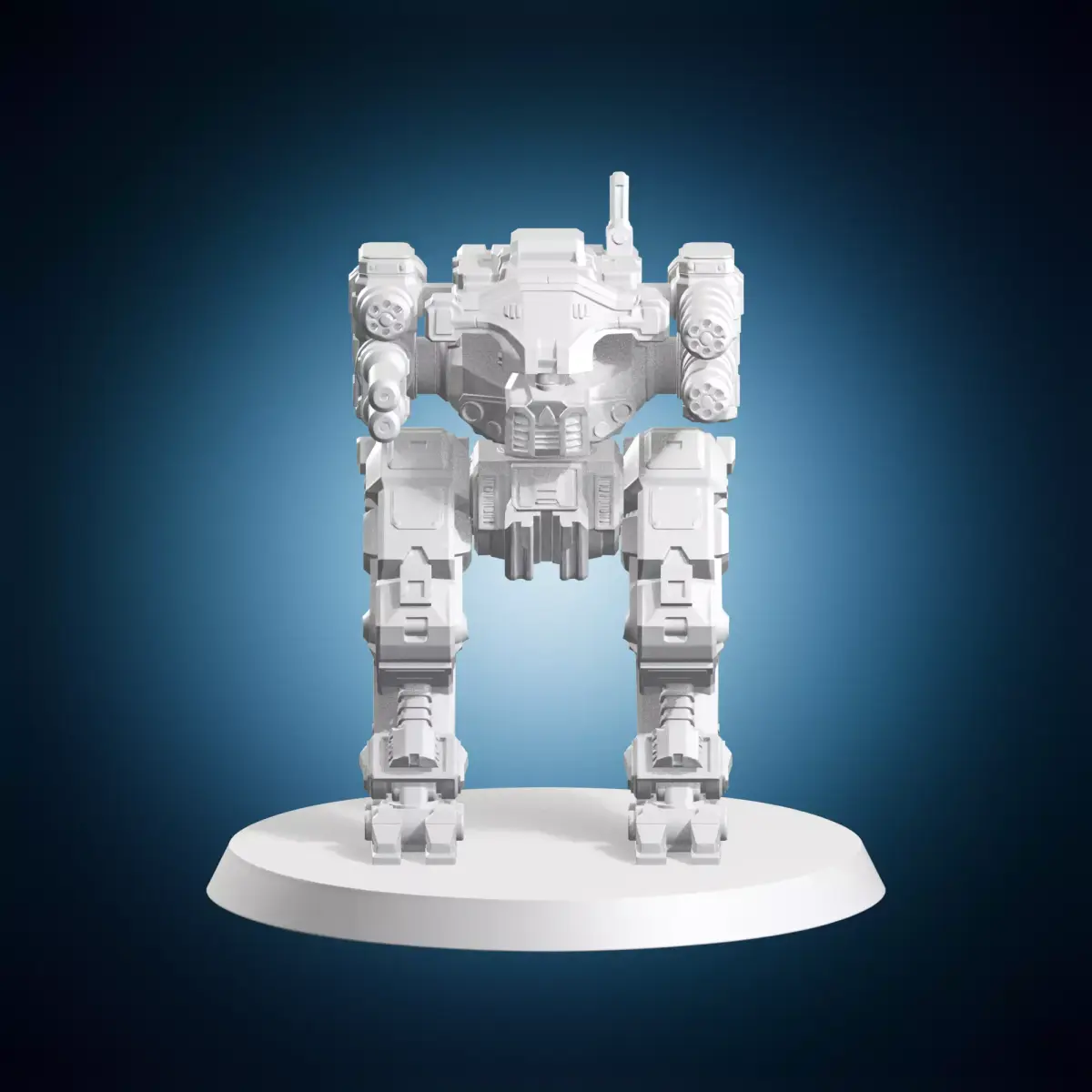 Viking VKG 2F BattleMech Assault Miniature 3D print model