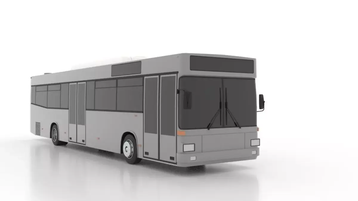 MAN A60 SL202 MANAS Low Low-poly 3D model