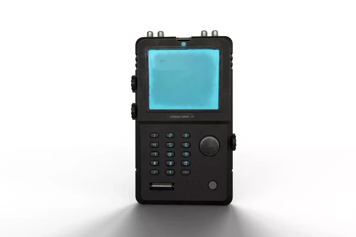 Scifi Communication Portable Device 3D model