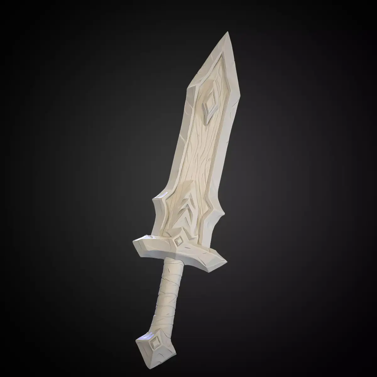 Stylized Sword 34 3D model