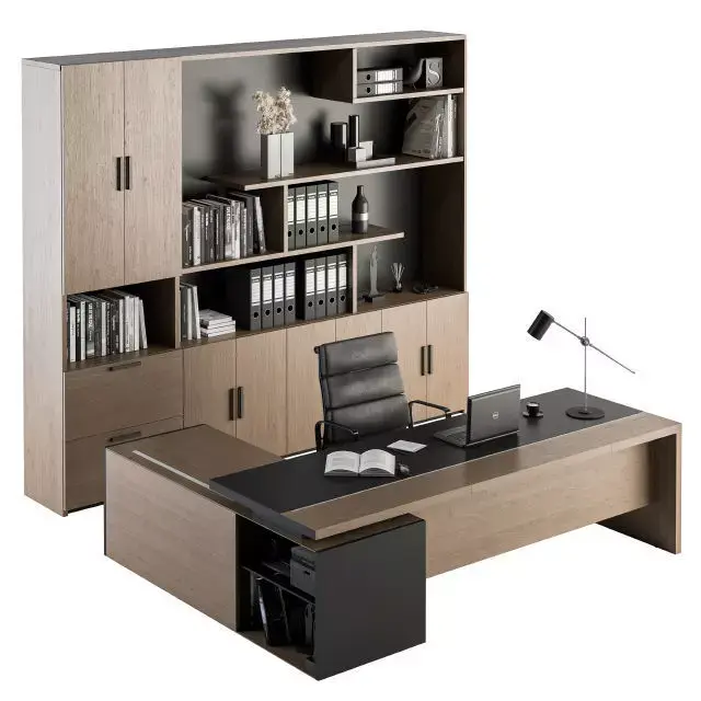 Office Furniture - Manager Set 3D model
