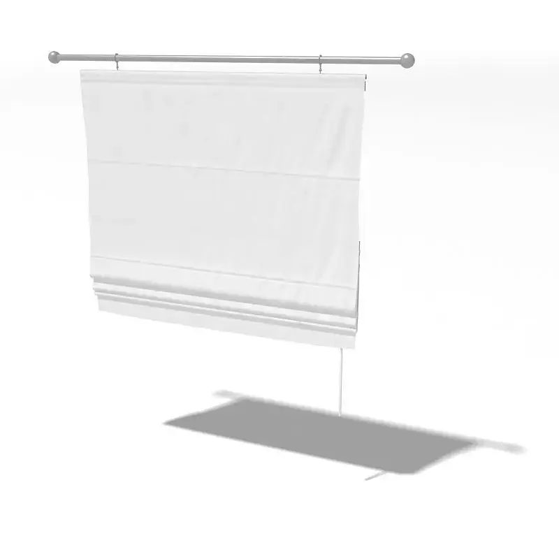 curtain Free 3D model 2