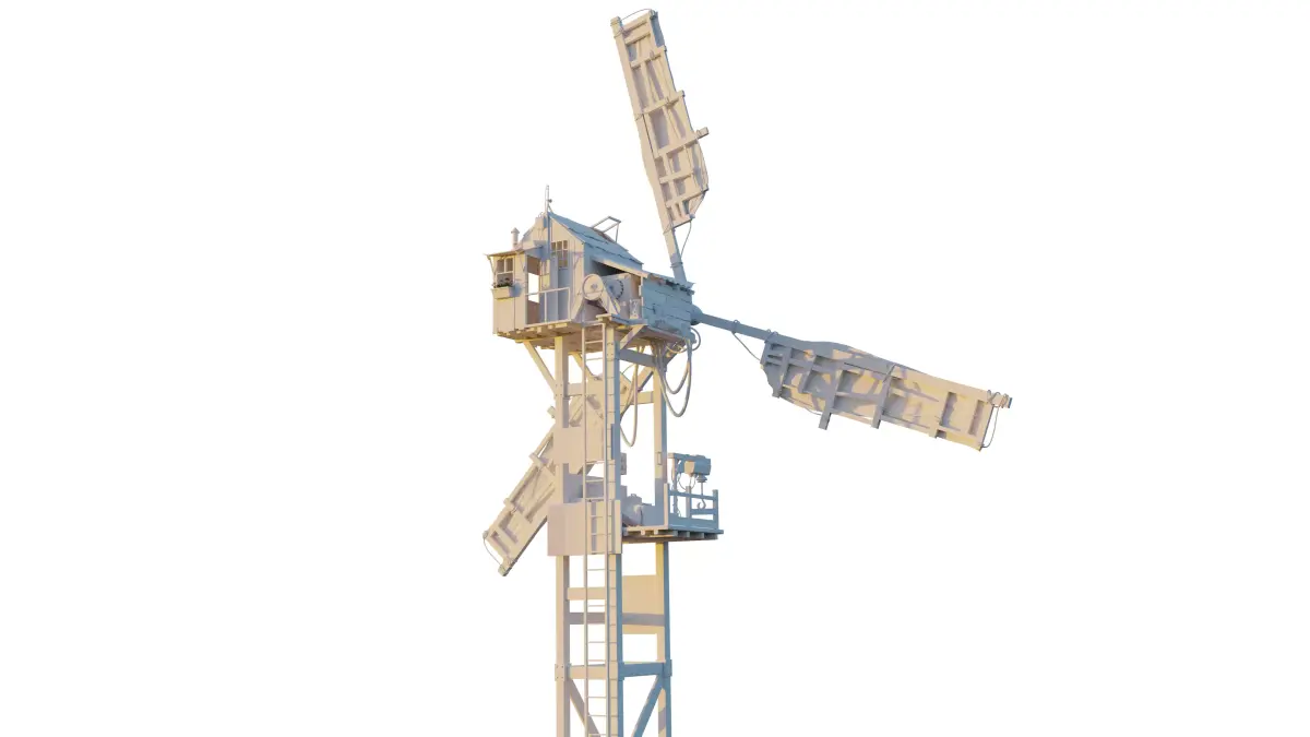 Windmill 3d model Free 3D print model
