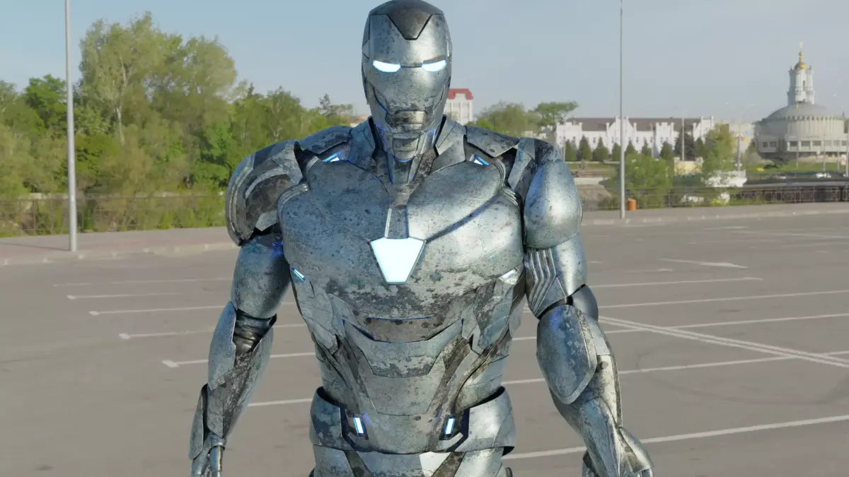 Ironman Mk 85 3D Model with 2 styles Low-poly 3D model