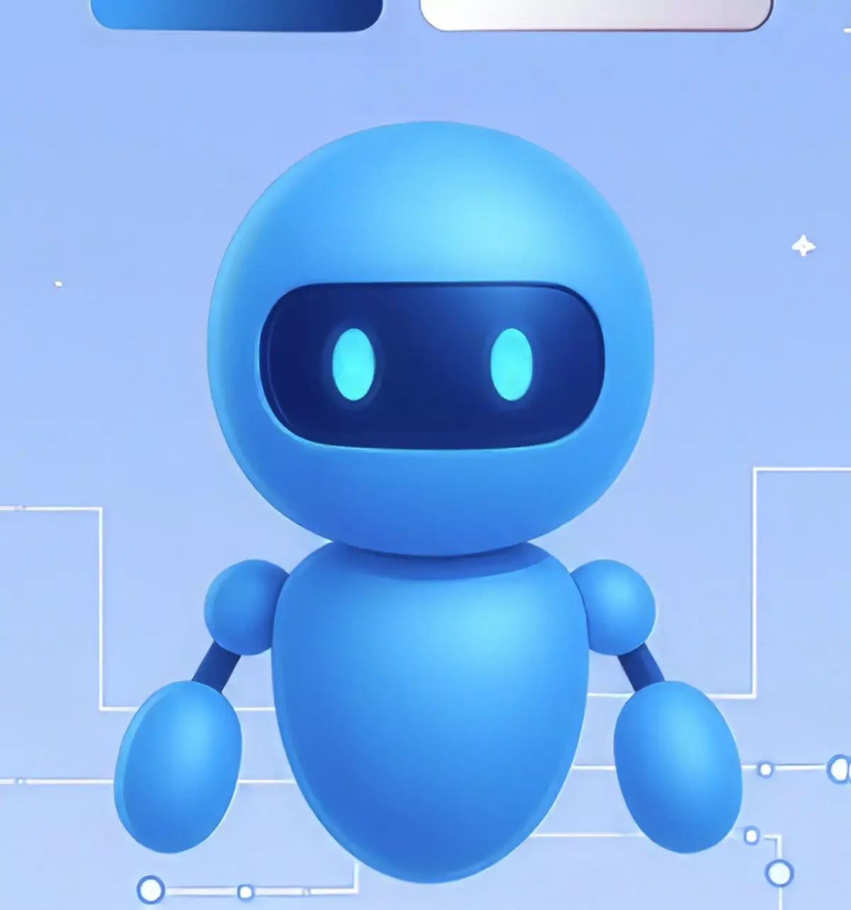 Cute Robot Character  Stylized 3D Mascot Rigged  Game Ready Low-poly 3D model