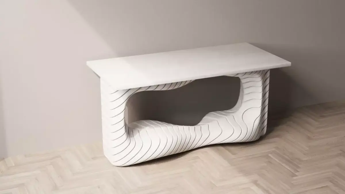 Unusual table Free 3D model