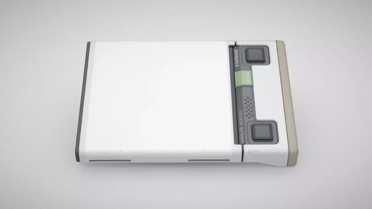 STARFIELD SURVEY DATA SLATE Low-poly 3D model
