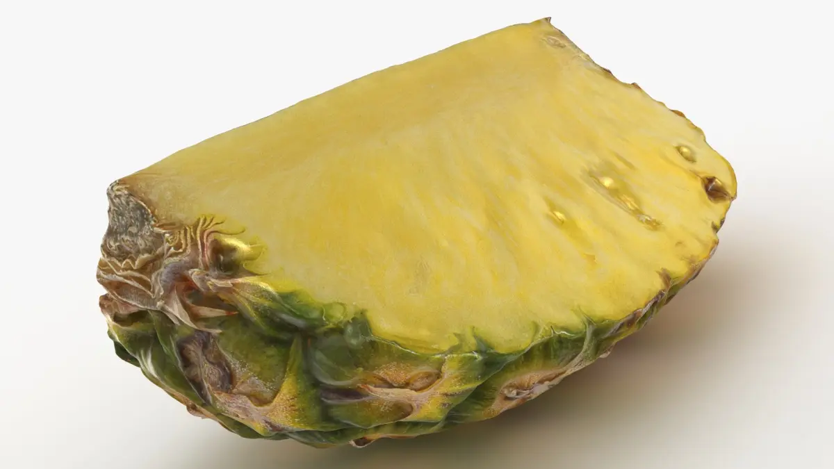 Pineapple Slice 3D model