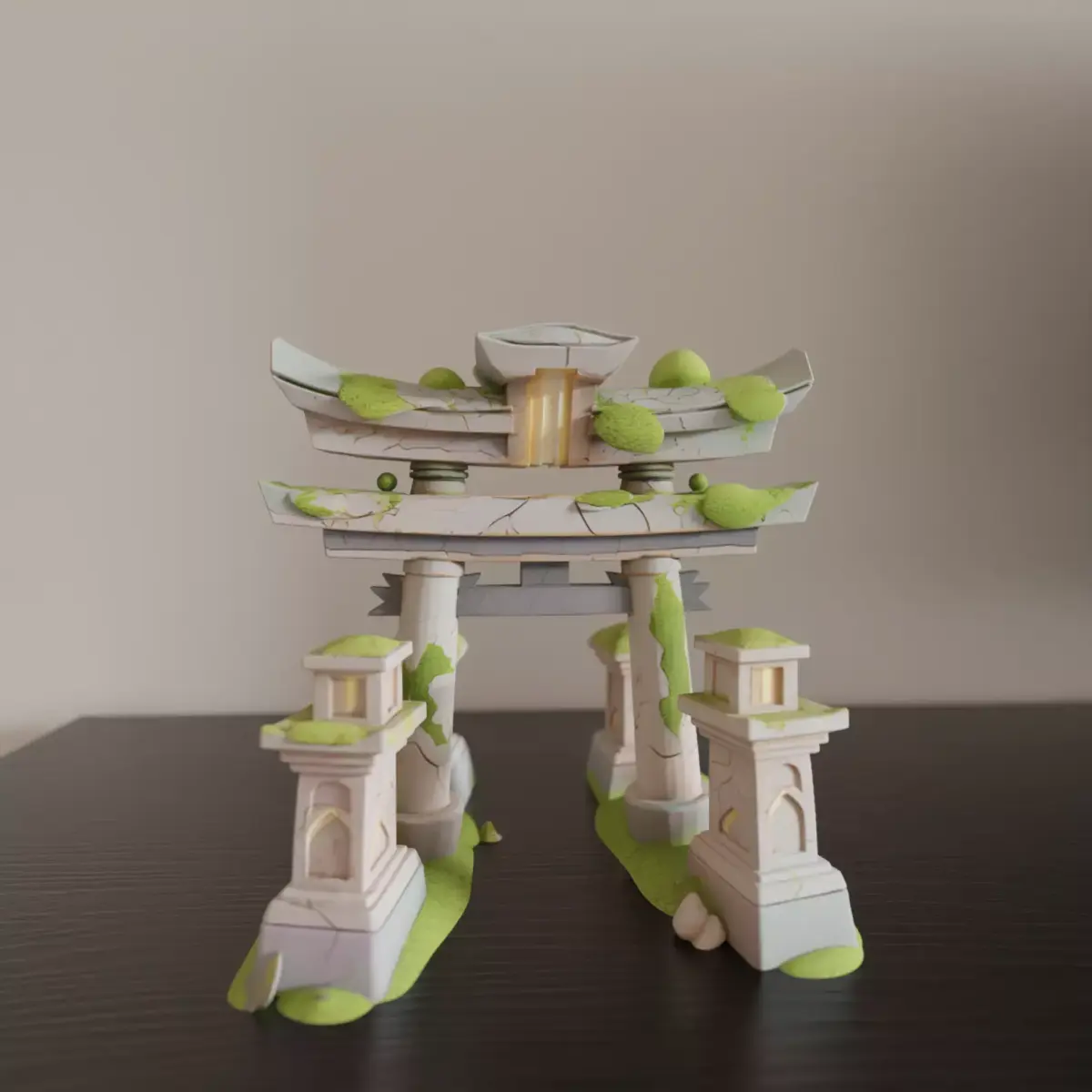Japanese portal torii 3D print model purchase
