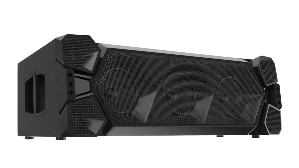Detailed Ground Speaker System 3D model