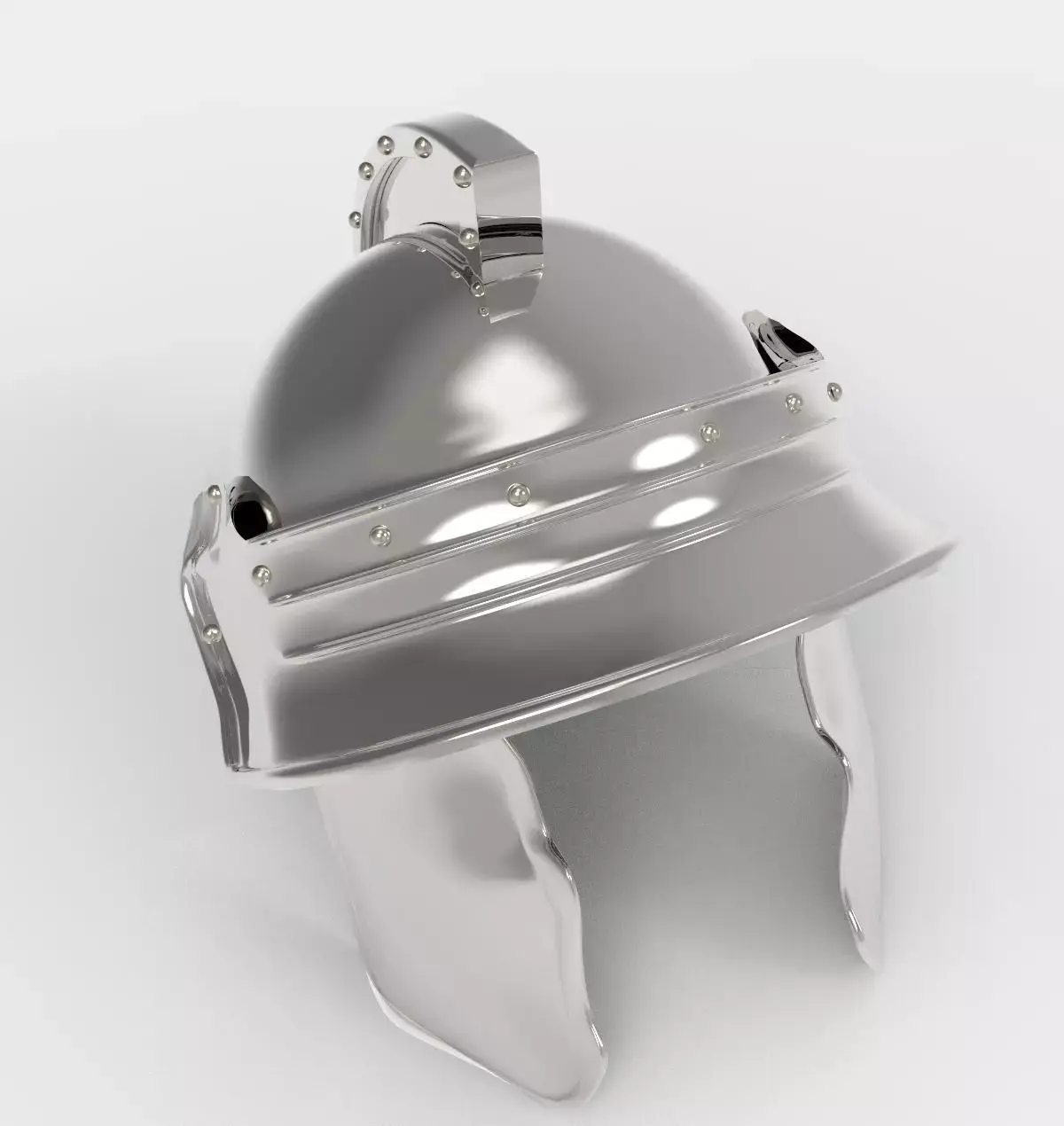 greek helmet 3D model get