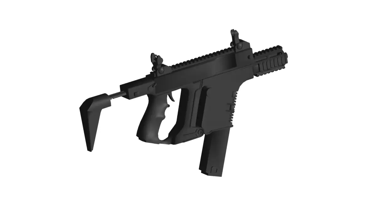KRISS Vector K10 3D model