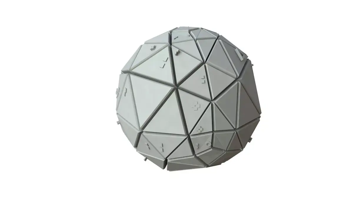 Sci Fi Object No 3566 Low Poly Low-poly 3D model