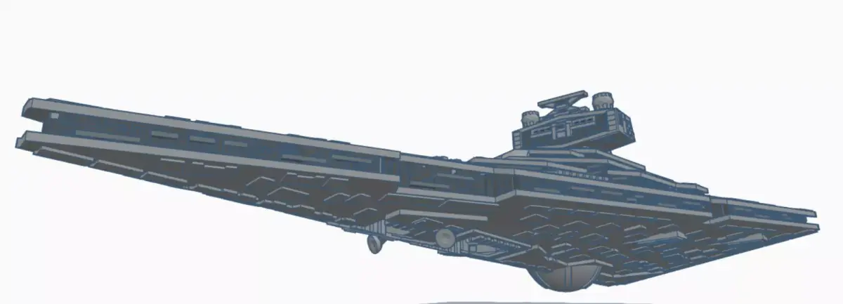 Imperial Star Destroyer 3D print model purchase