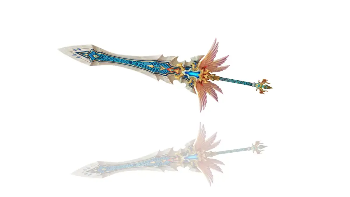 Angel Big Sword Low-poly 3D model