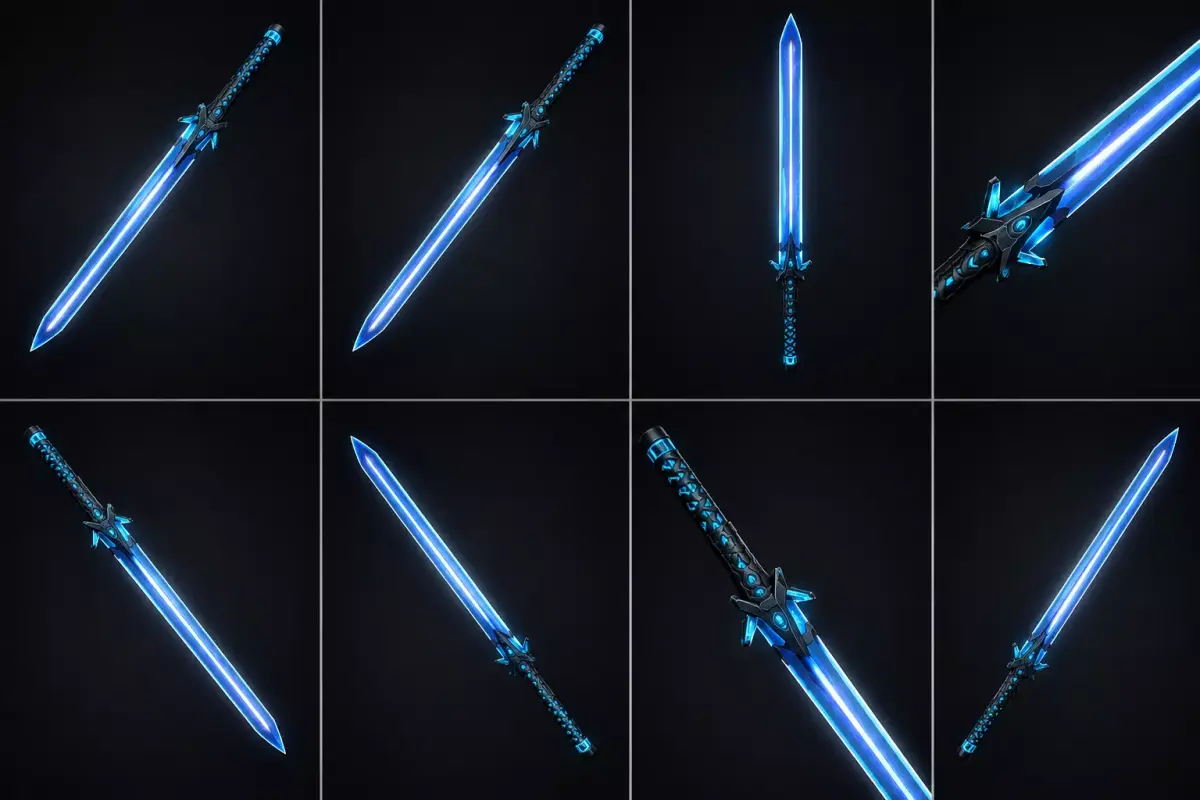 Glacius Blade  3D model