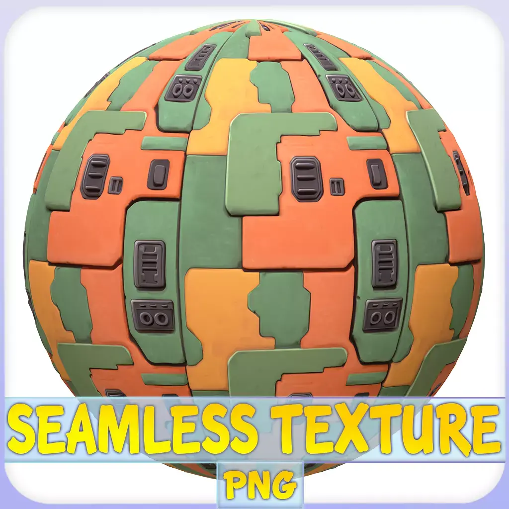 SciFi Seamless Texture Texture 80