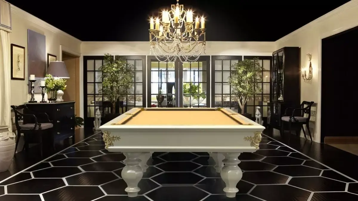 POOL TABLE BILLIARD CAVICCHI VIRGILIO 9ft Free 3D model