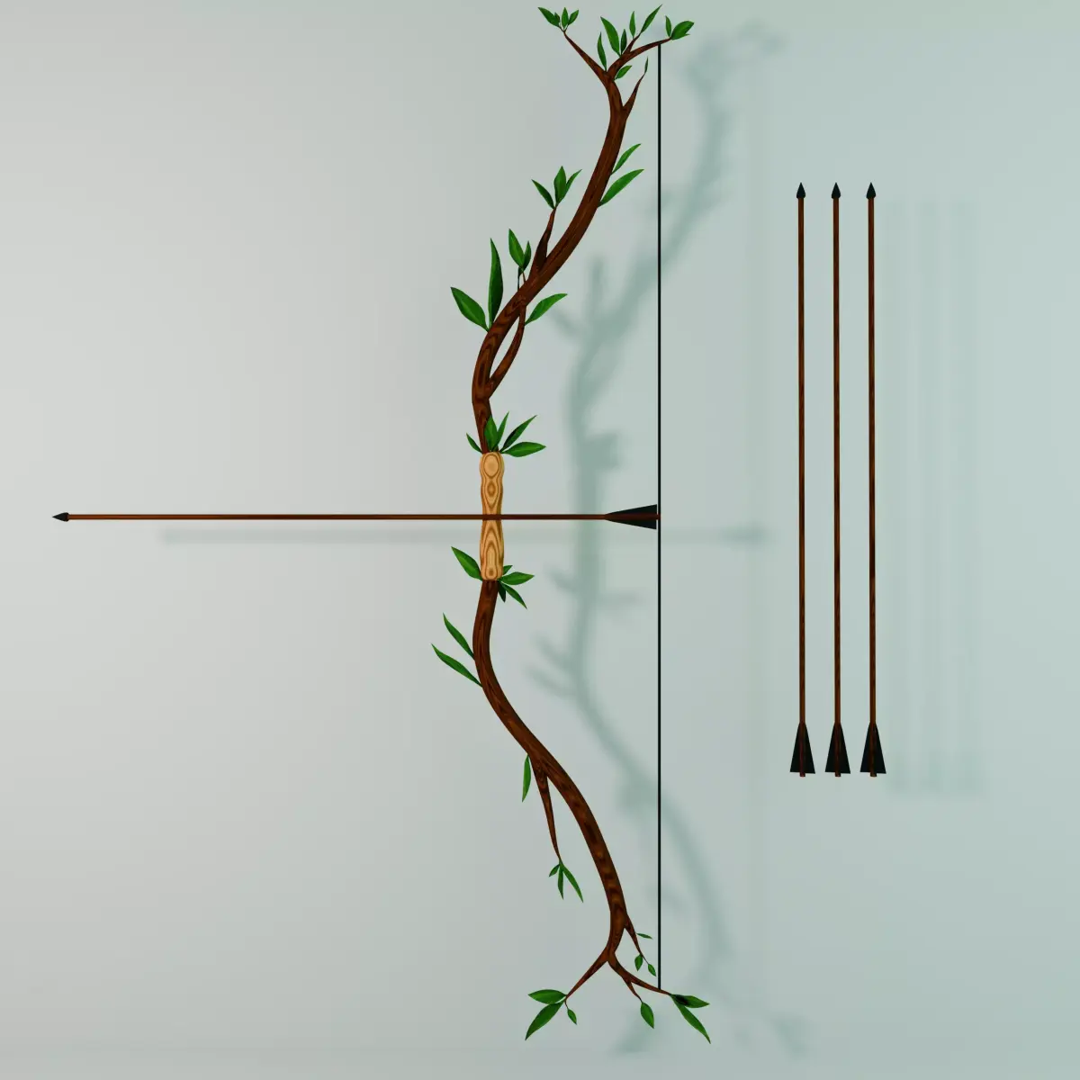AleHkas BOW - 3D Model 3D model