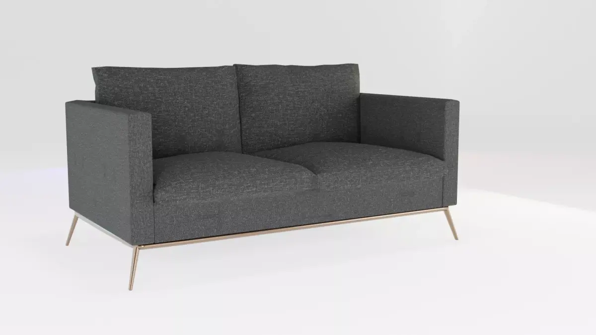 Goodland Two-Seater Sofa Free low-poly 3D model
