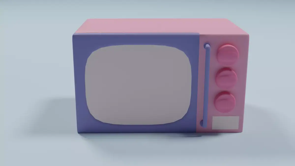 Oven 3d Model toy tv Free 3D model