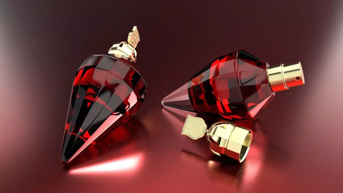 Katy Perry Killer Queen Perfume Free 3D model