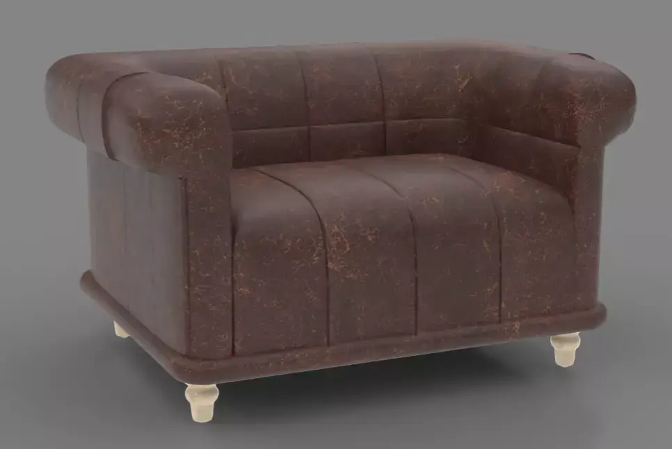 armchair and wardrobe 3d rhino Free 3D model