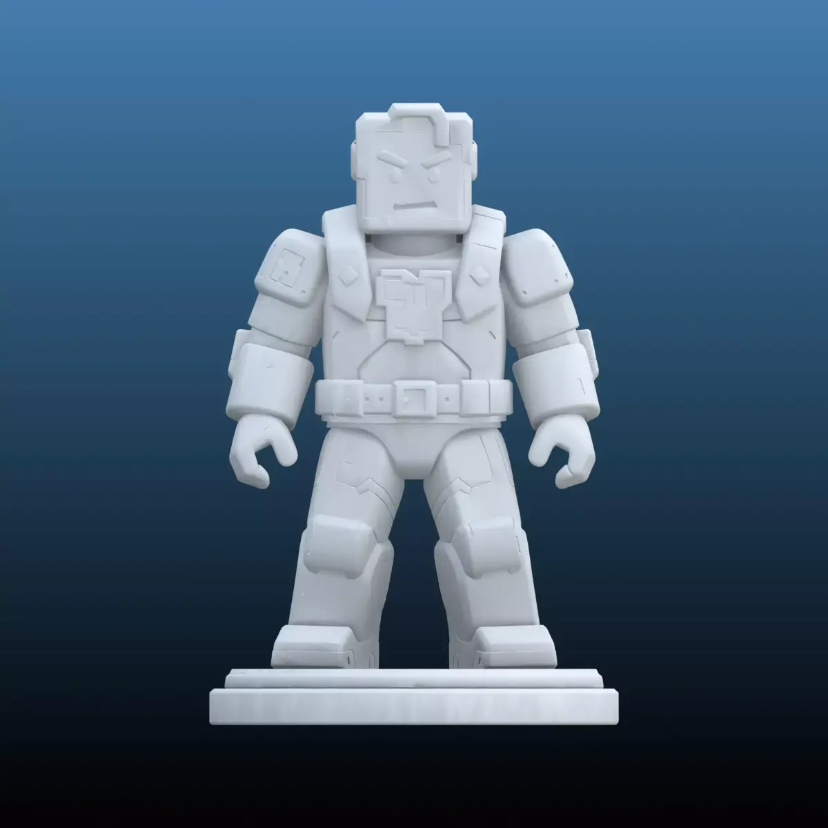 Block-Man Heavy Soldier PM-174 3D print model