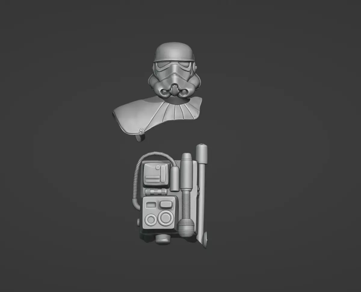 Sandtrooper SE One-Twelfth Scale Kit 3D print model purchase